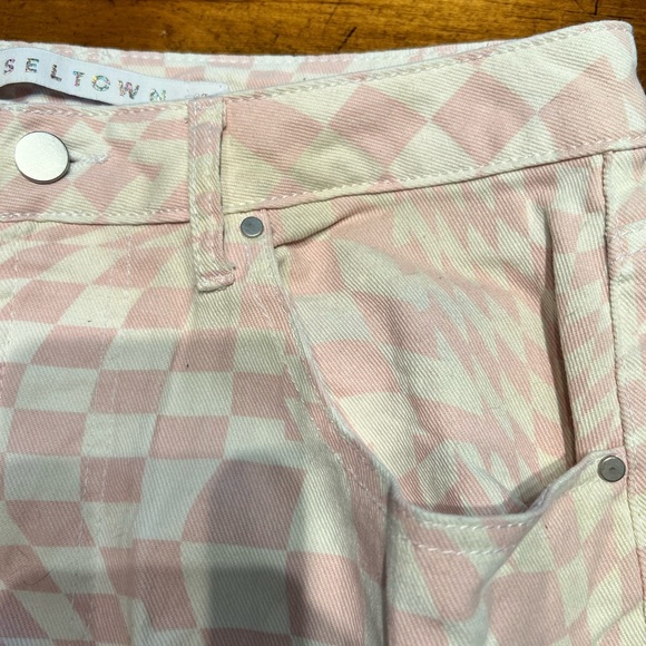 Tilly’s Tinseltown Women’s High Rise 5 Pocket Wide Leg Jean Juniors Size 13 - Picture 8 of 8